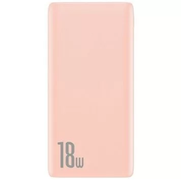 Беспроводной внешний аккумулятор Baseus Bipow Quick Charge Power Bank PD+QC PPDML-04 10000mAh 18W Pink 1
