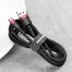 Кабель Baseus cafule Cable USB For Micro 2.4A 1M CAMKLF-B91 Red Black 3
