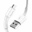 Кабель Baseus Mini White Cable USB For Micro 2.4A 1m CAMSW-02 White 2