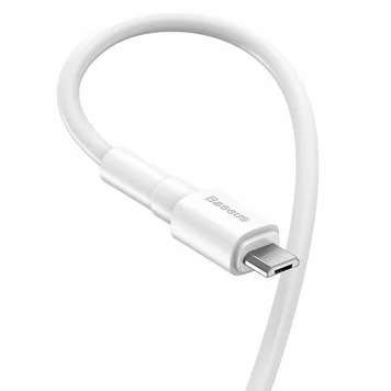Кабель Baseus Mini White Cable USB For Micro 2.4A 1m CAMSW-02 White 3
