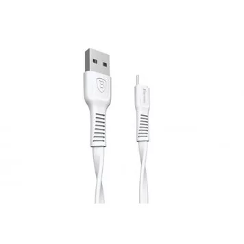 Кабель Baseus tough series cable USB For IP 2A 1M CALZY-B02 White 1