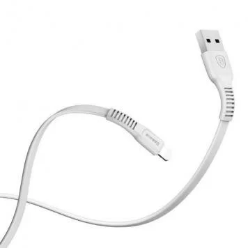 Кабель Baseus tough series cable USB For IP 2A 1M CALZY-B02 White 2