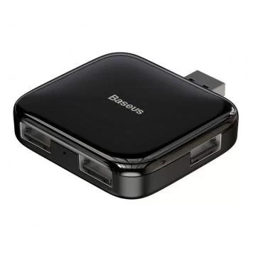 Хаб Baseus Fully Folded Portable 4-in-1 Type-C to 4xUSB2.0 CAHUB-DW01 Black 2