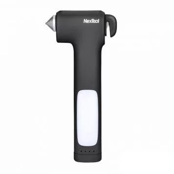 Автомобильный многофункциональный молоток Xiaomi Nextool Multifunction Survival Hammer Q GDBCY 020-2019 Black 1
