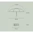 Зонт Xiaomi zuotou fashionable umbrella Dark Green-2 NEW 11