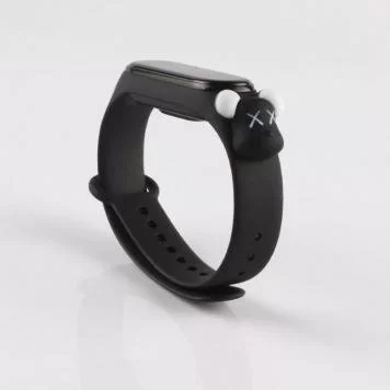 Ремешок Cartoon Heroes Mi Band 5 Black 1