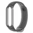 Ремешок Clear Soft Matt Mi Band 5 Black 1