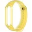 Ремешок Clear Soft Matt Mi Band 5 Yellow 1