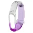 Ремешок Neon Clear Mi Band 5 Purple 2