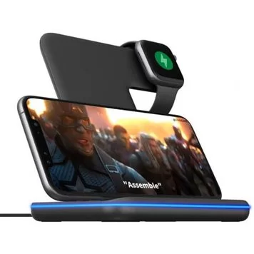 Беспроводная зарядная станция 3in1 15W fast charge 7 NEW