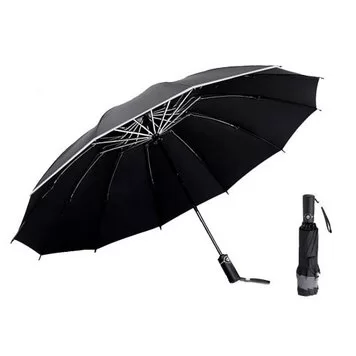 Зонт автоматический с светоотражающей полосой Xiaomi ZUO DU umbrella 2