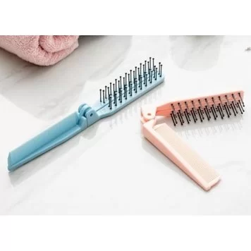 Расческа Jordan & Judy Folding Dual-Purpose Comb blue (PT006) 2