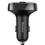 FM модулятор Bluetooth Baseus FM Launcher Standart Edition 2.4A 2USB CCTM-01 Black 4