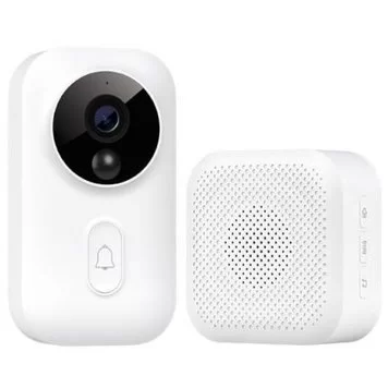 Умный дверной звонок Xiaomi DingZero Intelligent Video Doorbell Set FJ04MLTZ White 1