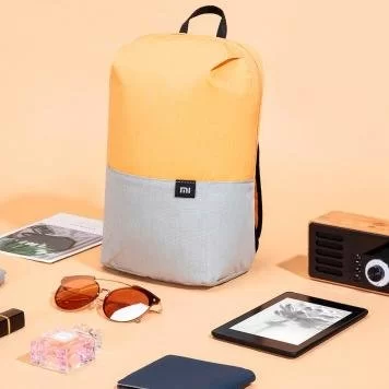 Рюкзак Xiaomi Colorful Mini backpack Orange Gray 1