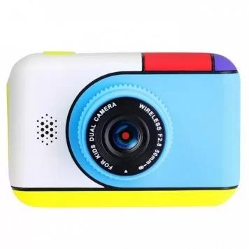 Детский фотоаппарат Хеллоу Китти Children`s fun цифровой 28 Мп 1080FHD Blue 2