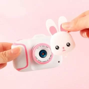 Детский Цифровой Мини Фотоаппарат Cartoon Camera Rabbit 3