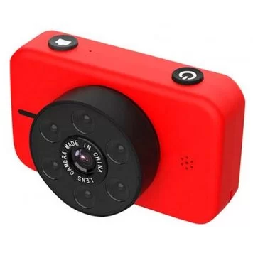 Детский цифровой фотоаппарат HRS X17 с селфи камерой Red 1