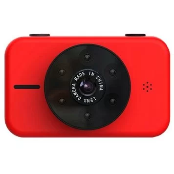 Детский цифровой фотоаппарат HRS X17 с селфи камерой Red 3