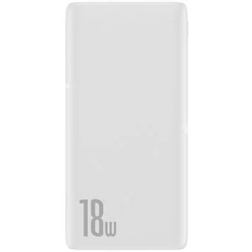 Беспроводной внешний аккумулятор Baseus Bipow Quick Charge Power Bank PD+QC PPDML-02 10000mAh 18W White 1