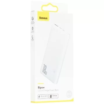 Беспроводной внешний аккумулятор Baseus Bipow Quick Charge Power Bank PD+QC PPDML-02 10000mAh 18W White 3