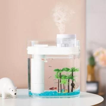 Аква-ферма Xiaomi Descriptive Geometry Amphibious Fish Tank HF-JHYGQC001 Pink 3