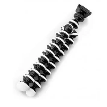 Селфи трипод Осьминог гибкий Black White 102