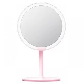 Зеркало для макияжа с подсветкой Xiaomi AMIRO LUX High Color HD Daylight (170 mm.) AML004D Pink 2