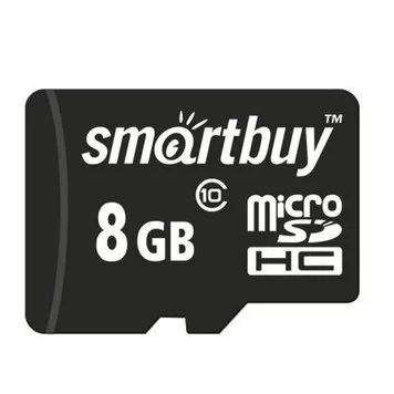 Карта памяти Micro SDHC Card SmartBuy (10 class) 8GB 1