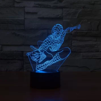 3D Lamp Человек паук 3