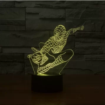 3D Lamp Человек паук 4