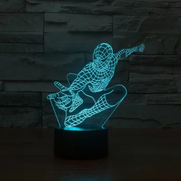 3D Lamp Человек паук 5