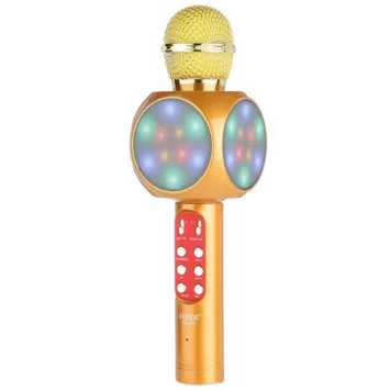 Караоке-микрофон Wster WS-1816 Original Gold 2