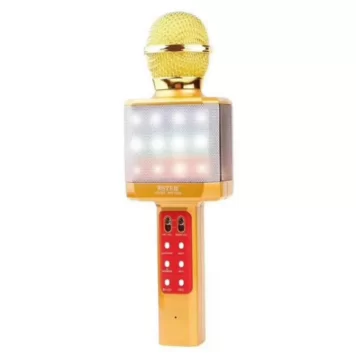 Караоке-микрофон Wster WS-1828 Original Gold 1