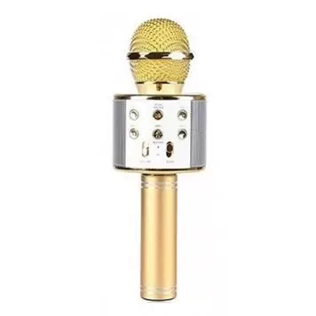 Караоке-микрофон Wster WS-858 Original Gold 0