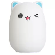 Ночник силиконовый Котик Blue