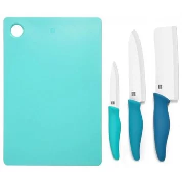 Набор ножей c разделочной доской Xiaomi Huohou Ceramic Knife Chopping Block Kit HU0020 1