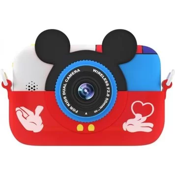 Детский фотоаппарат с Wi Fi SmileZoom Микки Red 1