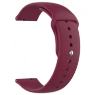 Ремешок Amazfit, Haylou, Samsung, Huawei 22 мм Burgundy