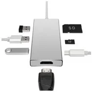 Многофункциональный адаптер Converter Type-c mini HDMI Hub VT101