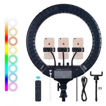 Кольцевая лампа RL-14 RGB без штатива