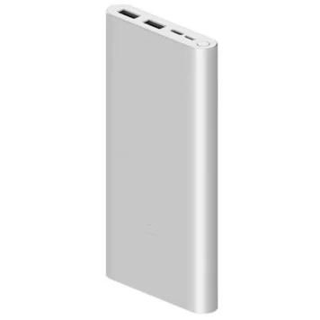 Портативный аккумулятор Xiaomi Mi Power Bank 3 10000 PLM13ZM Silver 2