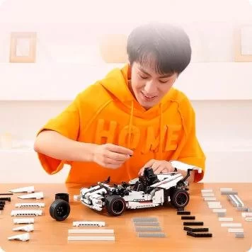 Конструктор Xiaomi Mitu Smart Building Blocks Road Racing GLSC01IQI 4