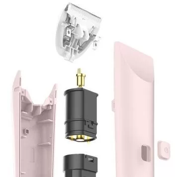 Машинка для стрижки Xiaomi Rushan Baby Mute Hair Clipper L-DH005 Pink 2