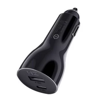 Автомобильное зарядное устройство Xiaomi ZMI Metal Car Charger 45W Dual Port USB Type-C AP721 1