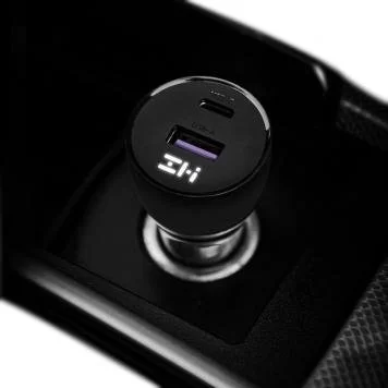 Автомобильное зарядное устройство Xiaomi ZMI Metal Car Charger 45W Dual Port USB Type-C AP721 3