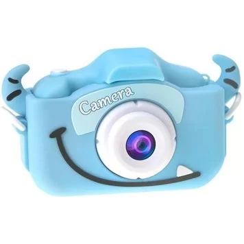 Детский фотоаппарат ZUP Childrens Fun Camera Cow Blue 0