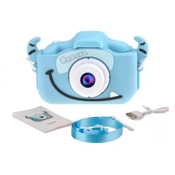 Детский фотоаппарат ZUP Childrens Fun Camera Cow Blue 2