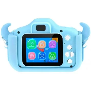 Детский фотоаппарат ZUP Childrens Fun Camera Cow Blue 4