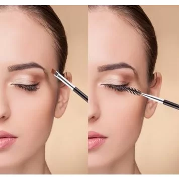 Двойная кисть Xiaomi Ducare brows and lashes DF16 5